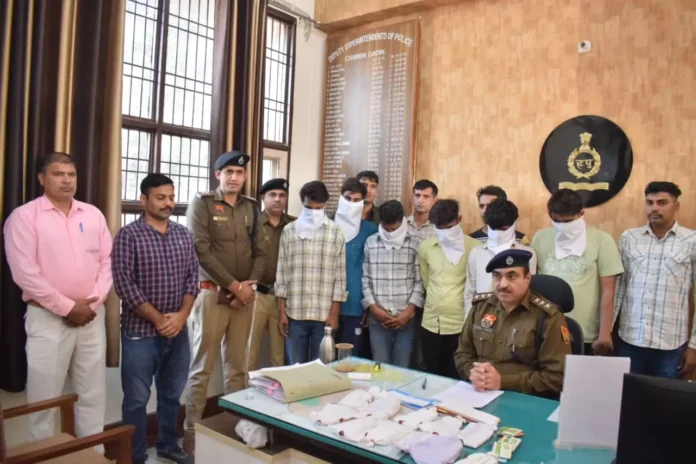 06 more accused of the gang who committed fraud of lakhs of rupees on the pretext of winning the task, arrested from Rajasthan, accused on 02 days remand.