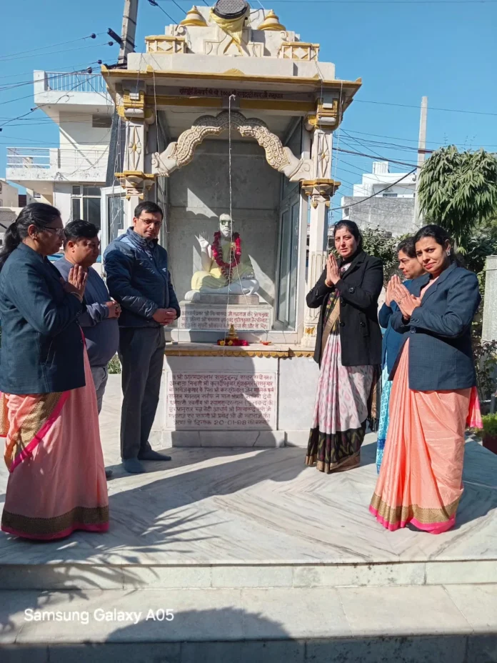 Ambala News : S A Jain Model School में आचार्य श्री समुद्र श्री जी महाराज साहब की 134वीं जयंती मनाई