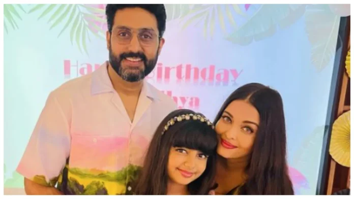 Aishwarya Rai and Abhishek Bachchan-Aaradhya celebrated their 13th birthday together video viral