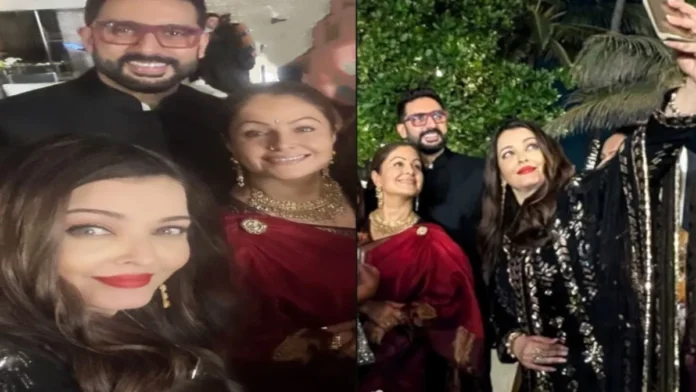 Aishwarya and Abhishek Bachchan's stunning appearance at Bollywood party amid Talaq stumbles