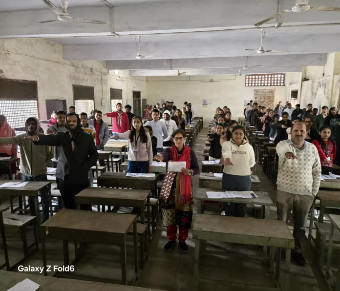 राजकीय महाविद्यालय महेन्द्रगढ़ में बाल विवाह रोकथाम पर जागरूकता कार्यक्रम आयोजित