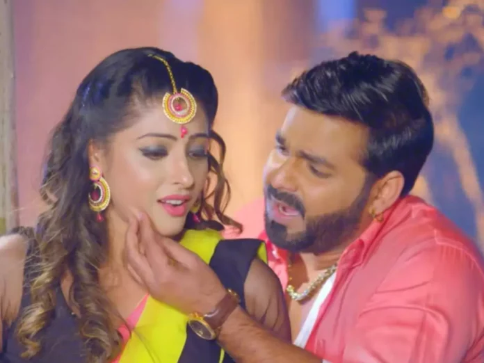 Bhojpuri Song Jaan Leba Ka Ho Bajegal Chaar Pawan Singh and Sanchita Banerjee's 'Jaan Leba Ka Ho Bajegal Chaar' trends on YouTube