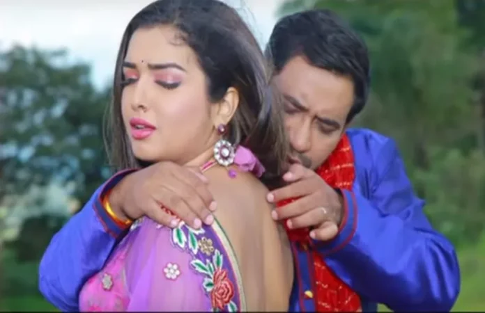 Bhojpuri Song Nirahua and Amrapali Dubey's 'Anjor Kare India Mein' trends on YouTube, watch now