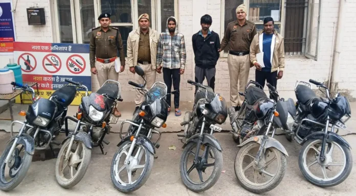 Bike theft gang busted, two arrested