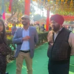 Deputy Commissioner Neha Singh took stock of the preparations in Purushottampura Bagh and Haryana Pavilion.