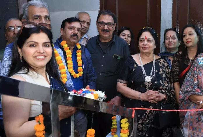 Inner Wheel Club installed railing in Ashiana for the elderly