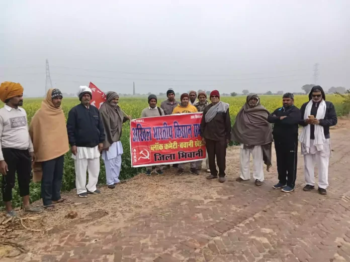 किसान सभा ने ओलावृष्टि से बर्बाद फसलों की विशेष गिरदावरी व न्यायोचित मुआवजे की मांग की