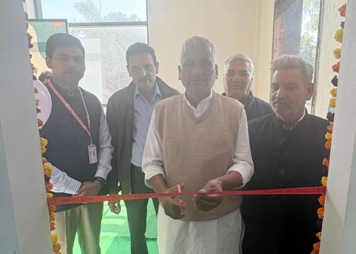 Lift inaugurated in Maharishi Dayanand Bal Gurukul building