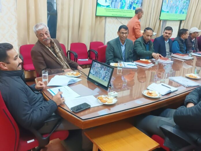 Shimla News Public Works Minister gave instructions to representatives of Suez Company