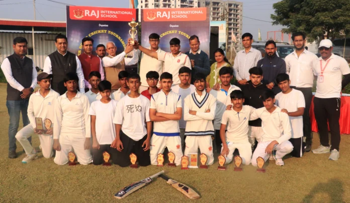 Team Rohit Sharma won the inter-house cricket competitio