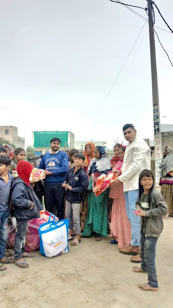 Unique initiative of Stand with Nature in the havoc of winter