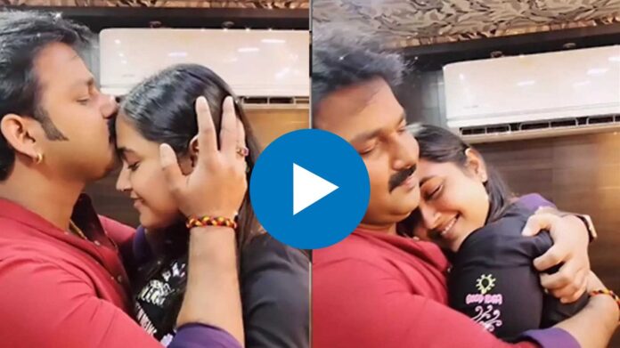 Romance of Pawan Singh and Kajal Raghwani: 'लेहब चुम्मा एक लाख में' पवन सिंह और काजल राघवानी का हिट गाना, देखें वीडियो