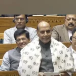 Lok Sabha: कांग्रेस ने हमेशा संविधान के सिद्धांतों को नष्ट करने की कोशिश की: राजनाथ