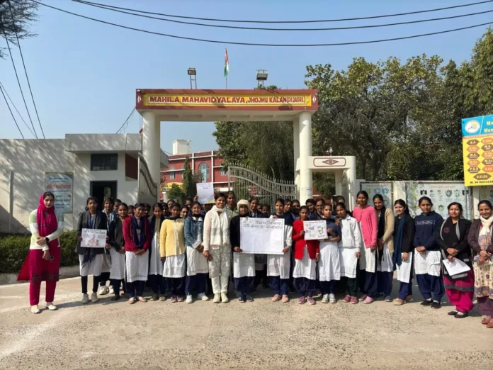 Awareness rally organized under 'Raising voice against child marriage'