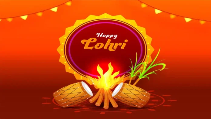 Best wishes for lohri 2025 in Hindi