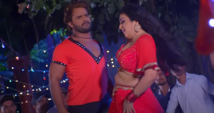 Bhojpuri Song Marad Abhi Baccha Ba Khesari's most superhit song on the internet with Amrapali, the audience went crazy after watching it.