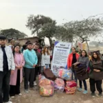 Blankets were distributed by Pukar social service organization to 180 needy families living in slums located in Mubarikpur.