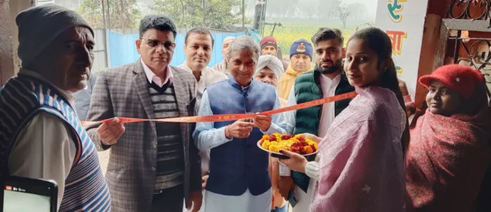 Chief Minister's representative Kailash Saini inaugurated the garbage shed in Gram Panchayat Bint.