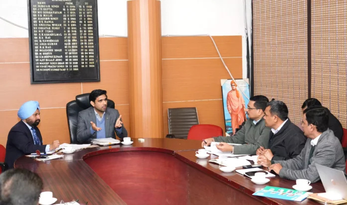 DC held a meeting on the issue of pollution in Sukhna Choi drain