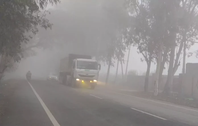 Fog becomes a cause of trouble in winter season