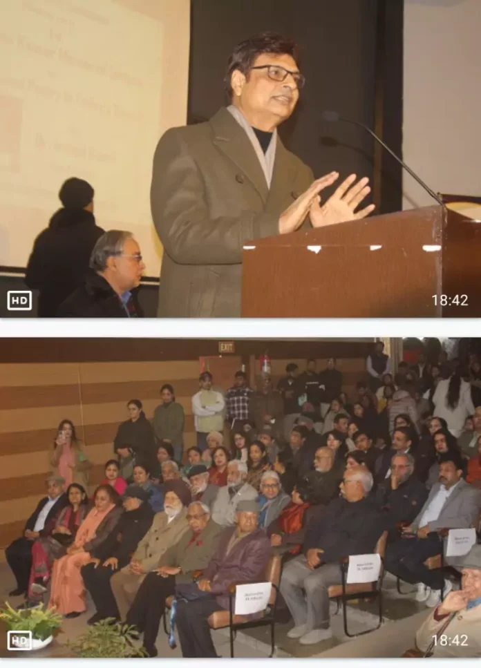 Irshad Kamil mesmerized with his words in the third Urmi Qaiser Memorial Lecture