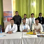 Panipat News Adarsh ​​Ek Vishwas Society organized 67th free health and eye checkup camp