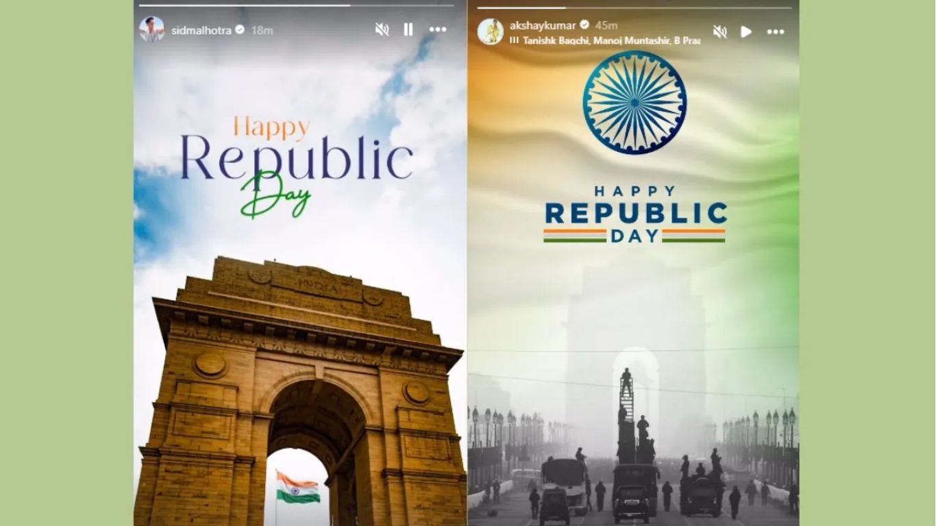 Republic Day 2025: बॉलीवुड में देशभक्ति का जश्न, इन सितारों ने दी शुभकामनाएं