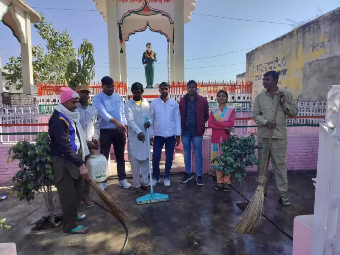 Republic Day preparations in full swing, cleanliness is being done all around