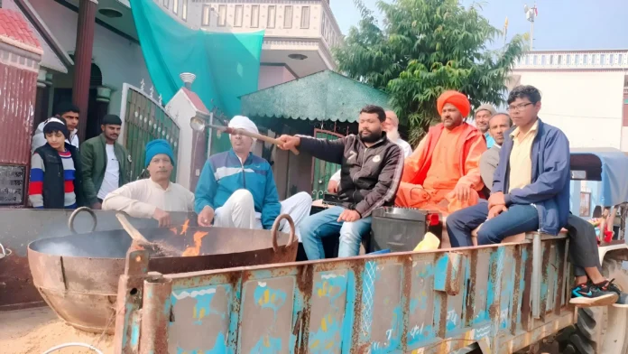 Swami Sachchidanand Saraswati took out Yagya Yatra on Makar Sakranti