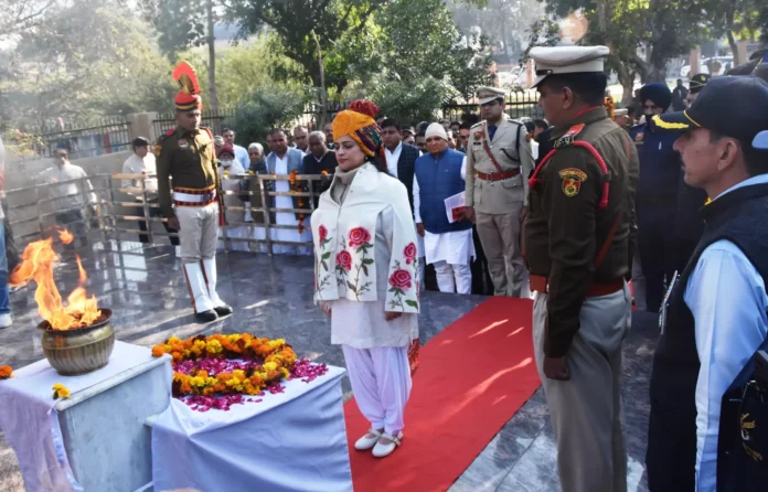 स्वतंत्रता सेनानियों की बदौलत गणतंत्र दिवस मनाने का मिला गौरवशाली अवसर : श्रुति चौधरी