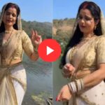 Bhabhi Dance Video: भाभी ने नदी किनारे किया धमाकेदार डांस, वीडियो ने मचाई धूम, यूज़र्स बोले-  भाभी सुपरहिट हैं!”