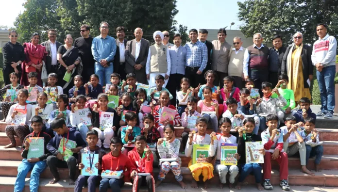 Chetna annual sports festival organized at Pait Sanskriti Senior Secondary School