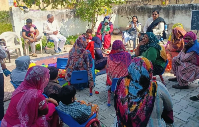 PTM meetings organized at Anganwadi centers of the block