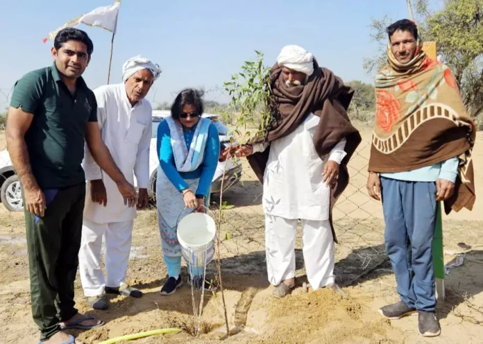 Bhiwani News : संत महापुरुष की जयंती पर त्रिवेणी रोपण से होता है आध्यात्मिक सुख का अनुभव : विजय प्रभा