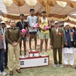 Superintendent of Police Arsh Verma inaugurated the 44th annual athletic meet at Janata College, Charkhi Dadri.