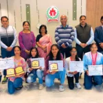 Youth Red Cross Volunteers won many medals in the training camp