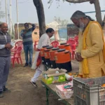 खाटू श्याम धाम जाने वाले पैदल यात्रियों के लिए गांव गोलागढ़ में लगाया पांच दिवसीय शिविर