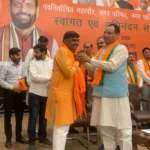 BJP's newly appointed district president took blessings from state president Mohan Lal Baroli