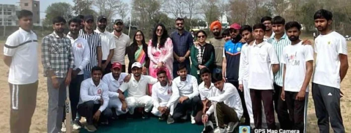 MBA I team won the cricket competition