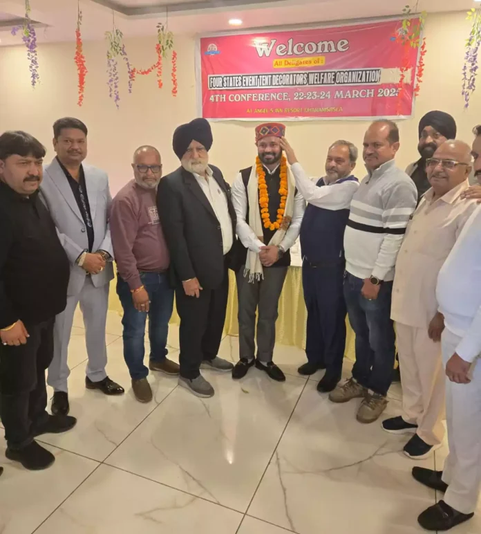 Senior Deputy Mayor Jasbir Singh Bunty honored in Dharamshala