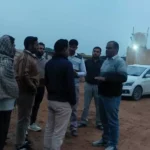 Surprise inspection of Dadri mining area by headquarters officials