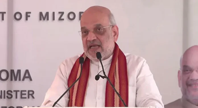 Amit Shah In Mizoram